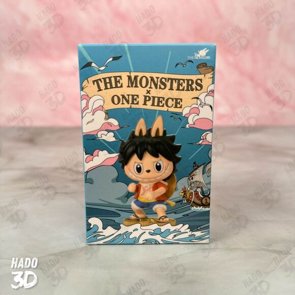 Labubu JINBE POP MART - The Monsters x One Piece Figure Toy Doll JINBE - Picture 6 of 7